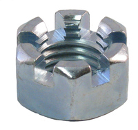Slotted Hex Nut 1/2-13