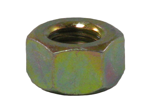 Metric All Metal Lock Nut M20-2.50 Yellow Zinc