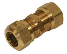 Brass Nylon Air Brake Union 5/8" Tube