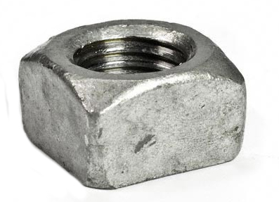 5916 Square Nut 3/8-16 Zinc